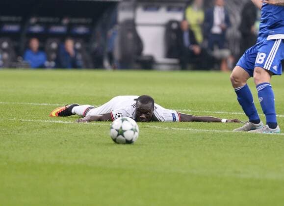 UEFA Champions League Group B match between Besiktas and Dynamo Kiev at Vodafone Arena in Istanbul , Turkey , 28 September 2016. Final Score : Besiktas 1 - Dynamo Kiev 1 Pictured : Vincent Aboubakar of Besiktas . 