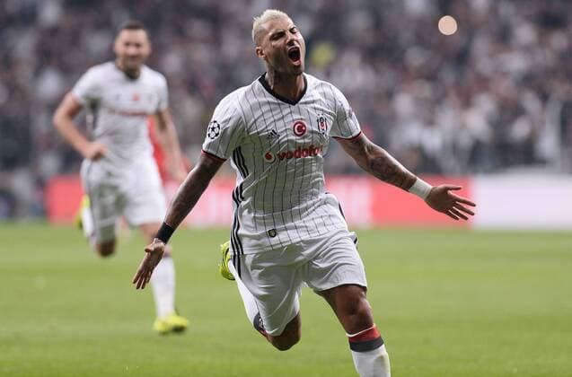 UEFA Champions League Group B match between Besiktas and Dynamo Kiev at Vodafone Arena in Istanbul , Turkey , 28 September 2016. Final Score : Besiktas 1 - Dynamo Kiev 1 Pictured : Ricardo Quaresma of Besiktas . 