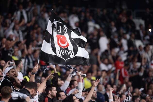 UEFA Champions League Group B match between Besiktas and Dynamo Kiev at Vodafone Arena in Istanbul , Turkey , 28 September 2016. Final Score : Besiktas 1 - Dynamo Kiev 1 Pictured : Fans of Besiktas. 
