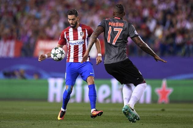 Carrasco. Champions League match betweenAtletico and Bayern Munich. In this picture, Carrasco. xJUANxAGUADOx 
