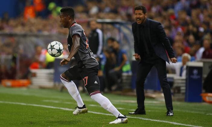 Simeone. Champions League match between Atletico MAdrid and Bayern Munich. In this picture, Simeone. xAngelxRiverox 