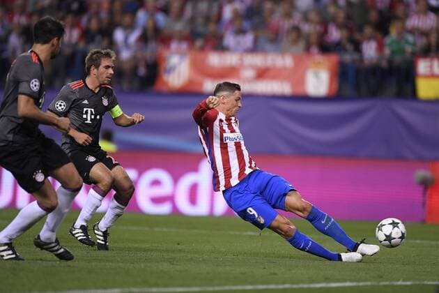 Fernando Torres. Champions League match between Atletico MAdrid and Bayern Munich. In this picture, Fernando Torres. xJUANxAGUADOx 