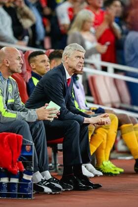 Arsene Wenger (Arsenal), SEPTEMBER 28, 2016 - Football Soccer : Arsenal manager Arsene Wenger during the UEFA Champions League Group Stage match between Arsenal and FC Basel at Emirates Stadium in London, England. Noxthirdxpartyxsales  (mdga012048)