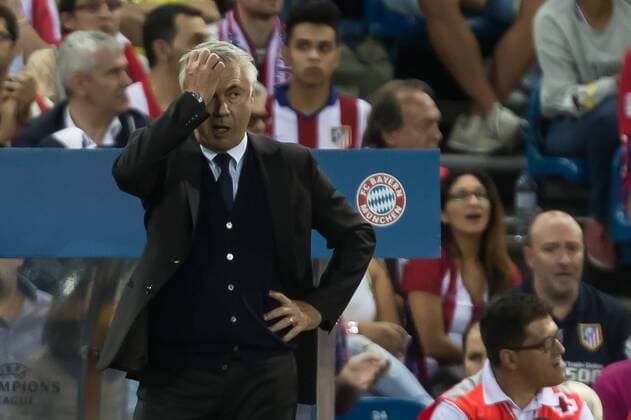 Madrid, Spain 28.09.2016, UEFA Champions League - 2016 17 Season, Group D - Matchday 2, Atletico Madrid - FC Bayern Muenchen, Cheftrainer Carlo Ancelotti (FCB) ( DeFodi048