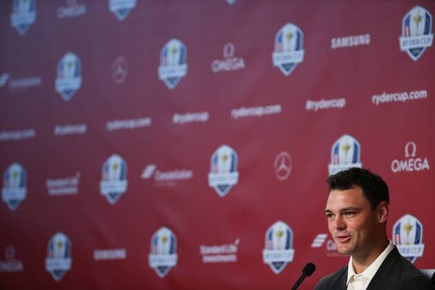 GOLF - Ryder Cup 2016 CHASKA,MINNESOTA,USA,29.SEP.16 - GOLF - Ryder Cup, Hazeltine National Golf Club, press conference PK Pressekonferenz Image shows Martin Kaymer (GER). GEPAxpictures xDanielxGoetzhaber