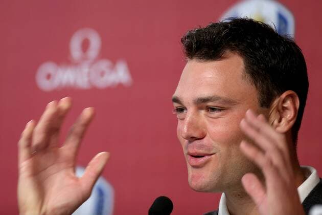 GOLF - Ryder Cup 2016 CHASKA,MINNESOTA,USA,29.SEP.16 - GOLF - Ryder Cup, Hazeltine National Golf Club, press conference PK Pressekonferenz Image shows Martin Kaymer (GER). GEPAxpictures xDanielxGoetzhaber