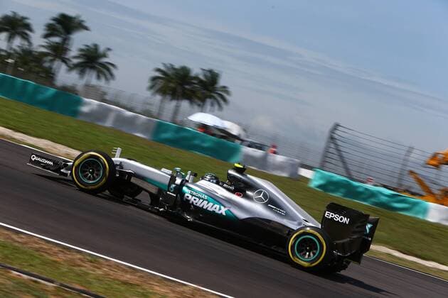 Malaysian Grand Prix, Sepang 29 September - 2 October 2016 30.09.2016 - Free Practice 1, Nico Rosberg (GER) Mercedes AMG F1 W07 Hybrid 