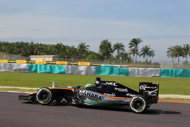 Formel 1, GP Malaysia, Freies Training Malaysian Grand Prix, Sepang 29 September - 2 October 2016 30.09.2016 - Free Practice 1, Nico Hulkenberg (GER) Sahara Force India F1 VJM09 