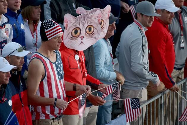 GOLF - Ryder Cup 2016 CHASKA,MINNESOTA,USA,30.SEP.16 - GOLF - Ryder Cup, Hazeltine National Golf Club. Image shows fans. GEPAxpictures xDanielxGoetzhaber