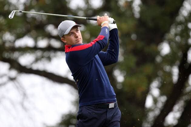 GOLF - Ryder Cup 2016 CHASKA,MINNESOTA,USA,30.SEP.16 - GOLF - Ryder Cup, Hazeltine National Golf Club. Image shows Jordan Spieth (USA). GEPAxpictures xDanielxGoetzhaber