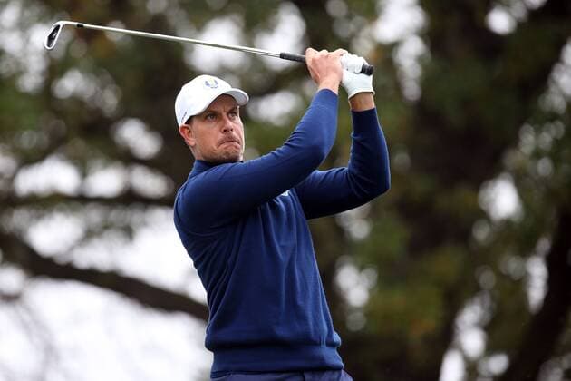 GOLF - Ryder Cup 2016 CHASKA,MINNESOTA,USA,30.SEP.16 - GOLF - Ryder Cup, Hazeltine National Golf Club. Image shows Henrik Stenson (SWE). GEPAxpictures xDanielxGoetzhaber