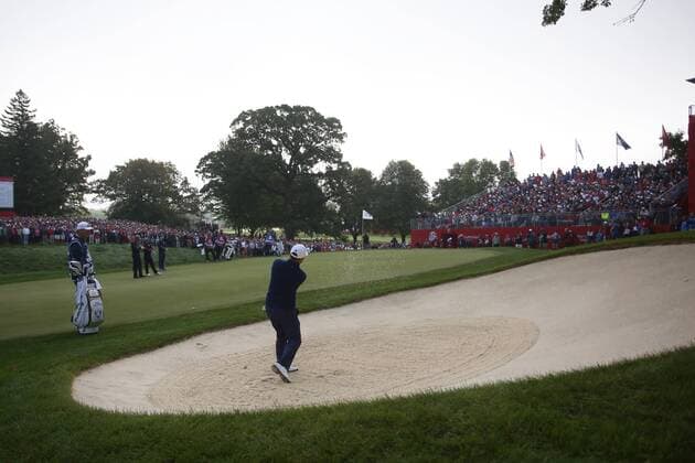 GOLF - Ryder Cup 2016 CHASKA,MINNESOTA,USA,30.SEP.16 - GOLF - Ryder Cup, Hazeltine National Golf Club. Image shows Andy Sullivan (ENG). GEPAxpictures xDanielxGoetzhaber