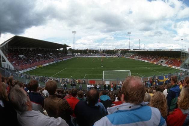 Vorschau auf die EM 1992 in Schweden, Fans im Idrottspark in Norrköping