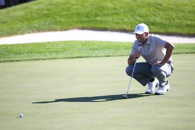 GOLF - Ryder Cup 2016 CHASKA,MINNESOTA,USA,01.OKT.16 - GOLF - Ryder Cup, Hazeltine National Golf Club. Image shows Sergio Garcia (ESP). GEPAxpictures xDanielxGoetzhaber