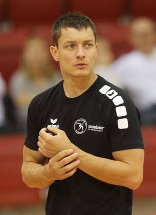 Stuttgart , Turnen Bundesliga MTV Stuttgart vs. KTV Obere Lahn , Andrey Likhovitskiy ( Obere Lahn )