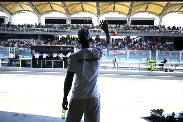 Motorsports: FIA Formula One World Championship WM Weltmeisterschaft 2016, Grand Prix of Malaysia, 44 Lewis Hamilton (GBR, Mercedes AMG Petronas Formula One Team), xHOCHxZWEIx