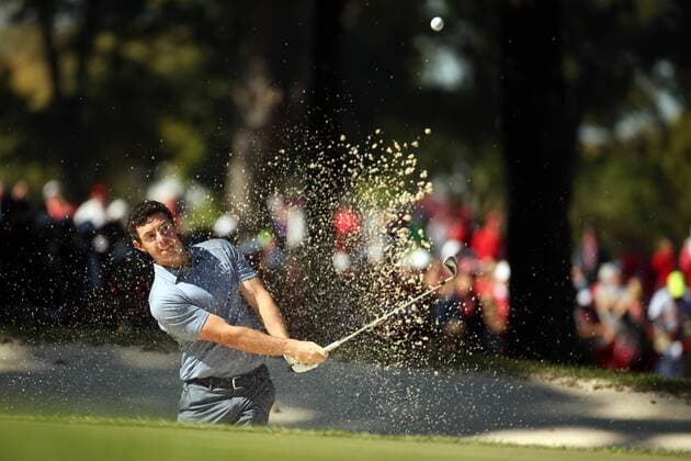 Golf, Ryder Cup 2016 in Chaska GOLF - Ryder Cup 2016 CHASKA,MINNESOTA,USA,02.OKT.16 - GOLF - Ryder Cup, Hazeltine National Golf Club. Image shows Rory McIlroy (IRL). GEPAxpictures xDanielxGoetzhaber