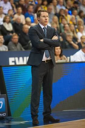 GER, Beko BBL, EWE Baskets Oldenburg vs RASTA Vechta 03.10.2016, EWE Arena, Oldenburg, GER, BBL, EWE Baskets Oldenburg vs RASTA Vechta, im Bild Andreas WAGNER ( RASTA Vechta Headcoach) Nordphotox xRojahn