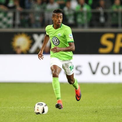 Bruno Henrique (VfL Wolfsburg) - 1. Fußball Bundesliga Punktspiel Saison 2016-2017 VfL Wolfsburg vs. FSV Mainz 05 in der Volkswagen Arena in Wolfsburg - Freisteller,Aktion,Deutschland, Fußball, Mann, Männer,02.10.2016
