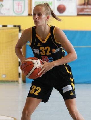 Leonie Fiebich (Jahn München) Basketball Frauen 2. BL Jahn München - Rutronik Stars Keltern 24.09.2016