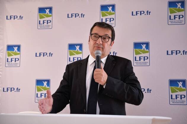 Fußball, Frankreich: LFP Pressekonferenz Didier Quillot - Fussball Frankreich, Pressetermin französische Fussballbund LFP - 05 10 2016 AnthonyBIBARD FEP Panoramic 