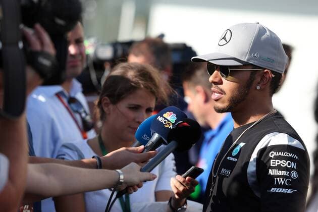 Japanese Grand Prix, Suzuka 6 - 9 October 2016 06.10.2016 - Lewis Hamilton (GBR) Mercedes AMG F1 W07 Hybrid 