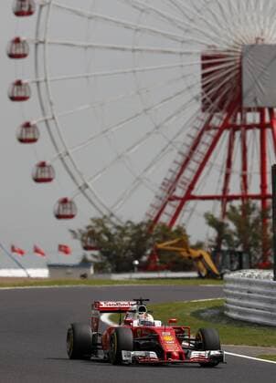 Motorsports: FIA Formula One World Championship WM Weltmeisterschaft 2016, Grand Prix of Japan, 5 Sebastian Vettel (GER, Scuderia Ferrari), xHOCHxZWEIx