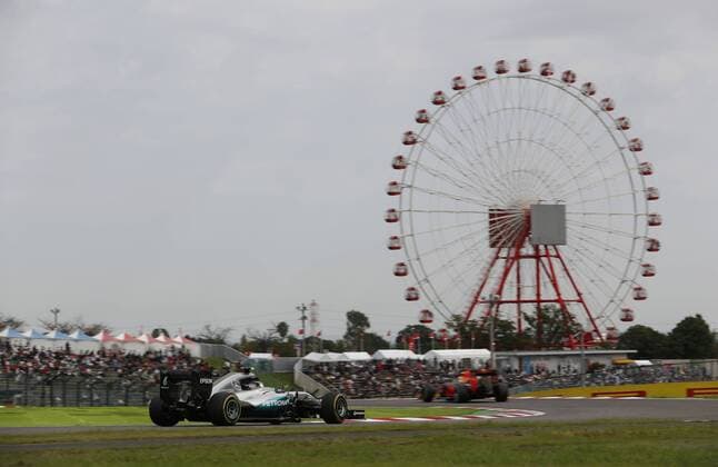 Motorsports: FIA Formula One World Championship WM Weltmeisterschaft 2016, Grand Prix of Japan, 6 Nico Rosberg (GER, Mercedes AMG Petronas Formula One Team), xHOCHxZWEIx