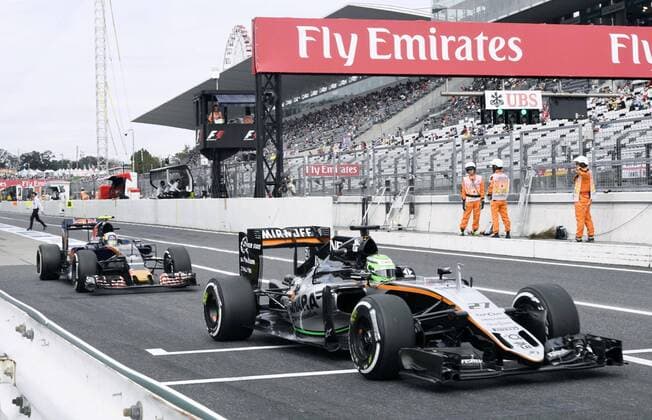 F1 Grand Prix starts at Suzuka Circuit The Japanese Formula One Grand Prix starts at the Suzuka Circuit in the central Japan city of Suzuka on Oct. 7, 2016. 