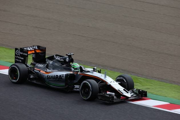 Japanese Grand Prix, Suzuka 6 - 9 October 2016 07.10.2016 - Free Practice 1, Nico Hulkenberg (GER) Sahara Force India F1 VJM09 