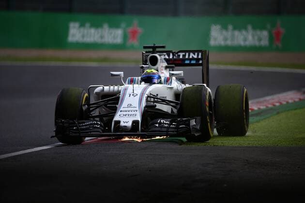 Japanese Grand Prix, Suzuka 6 - 9 October 2016 07.10.2016 - Free Practice 2, Felipe Massa (BRA) Williams FW38 