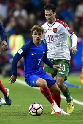 Fußball, WM Quali, Frankreich - Bulgarien Antoine Griezmann (France) FOOTBALL : France vs Bulgaria - Fußball WM Quali - 07 10 2016 JBAutissier Panoramic 
