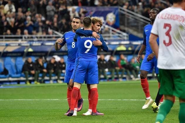 Fußball, WM Quali, Frankreich - Bulgarien Antoine Griezman (fr) FOOTBALL : France vs Bulgaria - Paris - 07 10 2016 ThierryBreton Panoramic 