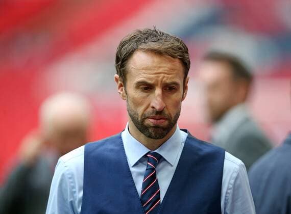 England s Gareth Southgate looks on during the World Cup Qualifying Group F match at Wembley Stadium, London. Picture date October 8th, 2016 Pic David Klein Sportimage EDITORIAL USE ONLY. No use with unauthorised audio, video, data, fixture lists, club league logos or live services. Online in-match use limited to 120 images, no video emulation. No use in betting, games or single club league player publications.