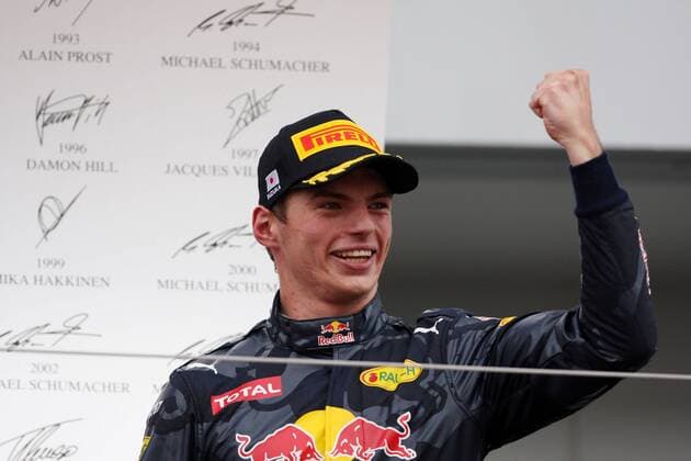 Japanese Grand Prix, Suzuka 6 - 9 October 2016 09.10.2016 - Race, Max Verstappen (NED) Red Bull Racing RB12 
