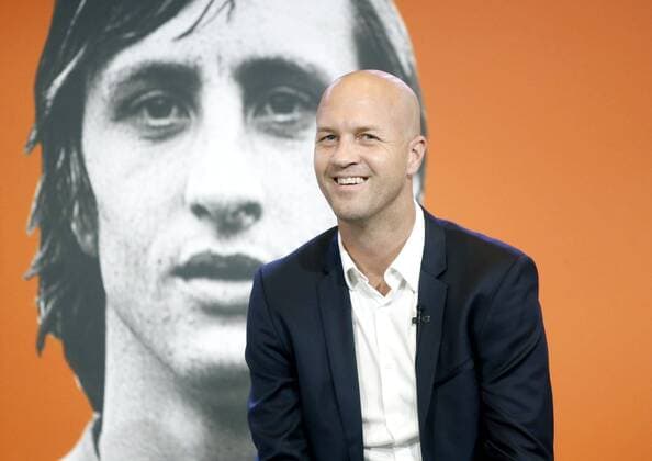 Johan Cruyff s son Jordi Cruyff attendS the presentation of the book 14 , on the life of Johan Cruyff, at Camp Nou stadium in Barcelona, north-eastern Spain, 10 October 2016. Dutch soccer legend Johan Cruyff died in Barcelona on 24 March 2016. Presentation of the book 14 on the life of Johan Cruyff !ACHTUNG: NUR REDAKTIONELLE NUTZUNG!  20161010-636117055395644224