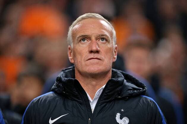 10.10.2016, Fussball WM-Qualifikation Europa, 3. Spieltag Gruppe A, Niederlande - Frankreich, in der Amsterdam-Arena Amsterdam (Niederlande). Trainer Didier Deschamps (Frankreich) 