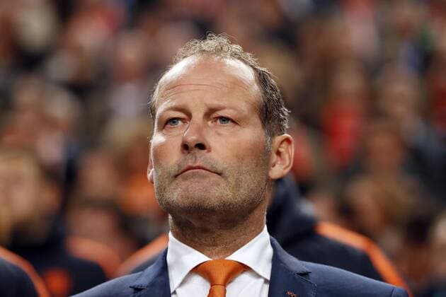 Fußball, WM Quali, Niederlande - Frankreich coach Danny Blind of Hollandduring the FIFA World Cup WM Weltmeisterschaft Fussball 2018 qualifying match between Netherlands and France at the Amsterdam Arena on October 10, 2016 in Amsterdam, The Netherlands Netherlands v France FIFA World Cup group A 2016 2017 xVIxxIVx 6376431