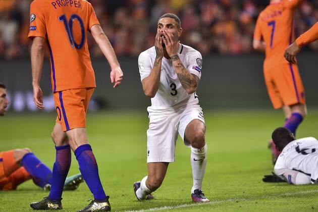 Fußball, WM Quali, Niederlande - Frankreich Layvin Kurzawa (France) - Fussball, WM Quali, Nationalteam Länderspiel, Niederlande vs. Frankreich - 10 10 2016 JBAutissier Panoramic 