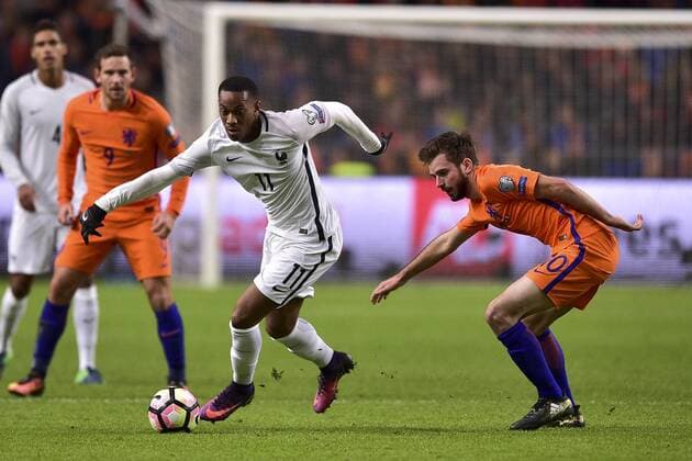 Fußball, WM Quali, Niederlande - Frankreich Anthony Martial (France) - Fussball, WM Quali, Nationalteam Länderspiel, Niederlande vs. Frankreich - 10 10 2016 JBAutissier Panoramic 