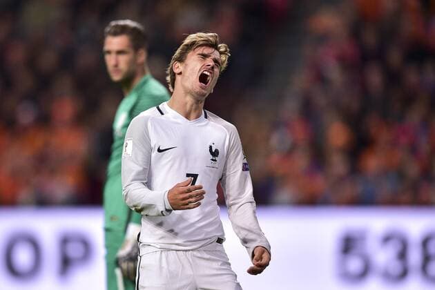 Fußball, WM Quali, Niederlande - Frankreich Antoine Griezmann (France) - Fussball, WM Quali, Nationalteam Länderspiel, Niederlande vs. Frankreich - 10 10 2016 JBAutissier Panoramic 
