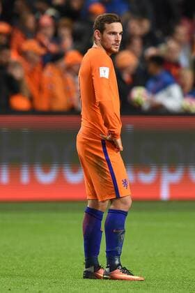 Fußball, WM Quali, Niederlande - Frankreich Fußball Länderspiel Niederlande - Frankreich am 10.10.2016 in der Amsterdam ArenA in Amsterdam Vincent Janssen ( Niederlande ) enttäuscht nach dem Schlusspfiff xRx