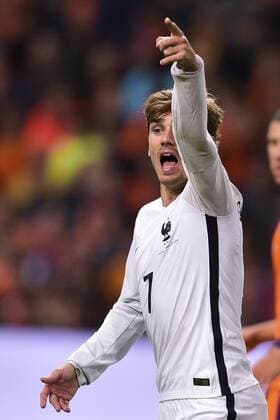 Fußball, WM Quali, Niederlande - Frankreich Antoine Griezmann (France) - Fussball, WM Quali, Nationalteam Länderspiel, Niederlande vs. Frankreich - 10 10 2016 JBAutissier Panoramic 
