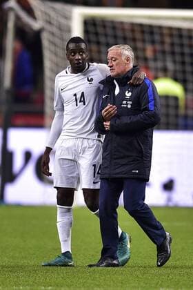 Fußball, WM Quali, Niederlande - Frankreich Didier Deschamps (France) Blaise Matuidi (France) - Fussball, WM Quali, Nationalteam Länderspiel, Niederlande vs. Frankreich - 10 10 2016 JBAutissier Panoramic 