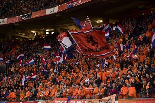 Fußball, WM Quali, Niederlande - Fans - Fussball, WM Quali, Nationalteam Länderspiel, Niederlande - 10 10 2016 JBAutissier Panoramic 