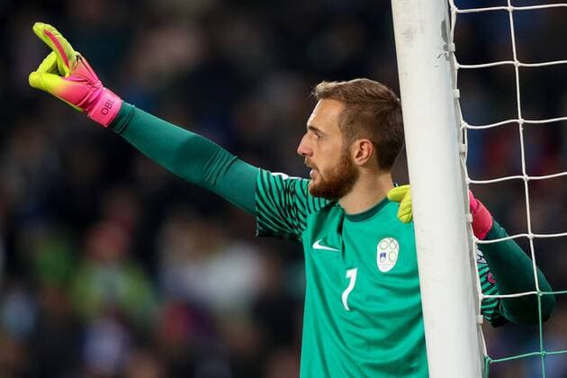 SOCCER - FIFA World Cup WM Weltmeisterschaft Fussball 2018 quali, SLO vs ENG LJUBLJANA,SLOVENIA,11.OCT.16 - SOCCER - FIFA World Cup 2018, european qualifiers, international match Länderspiel Slovenia vs England. Image shows Jan Oblak (SLO). GEPAxpictures xMaticxKlansek