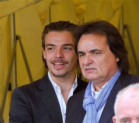 Sion, 25.10.2015, Football Raiffeisen Super League, FC Sion - Grasshoppers Club Zurich, Barthelemy Constantin Chef FC Sion) with Christian Constantin (President FC Sion) 