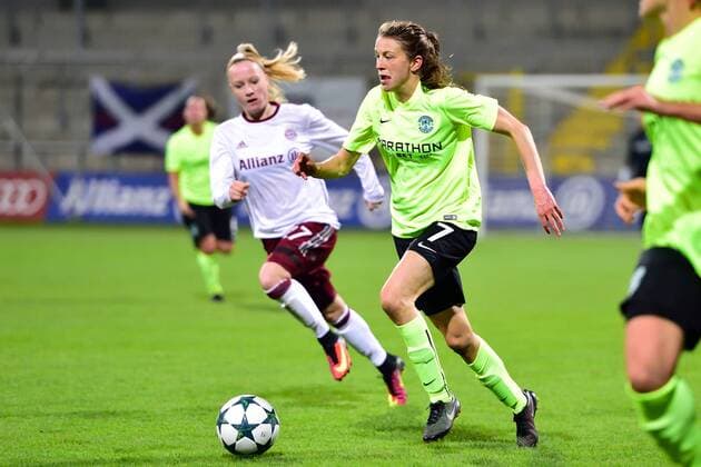 FC Bayern Frauen vs Hibernian FLC, UEFA WomenÕs Champions League, 12.10.16