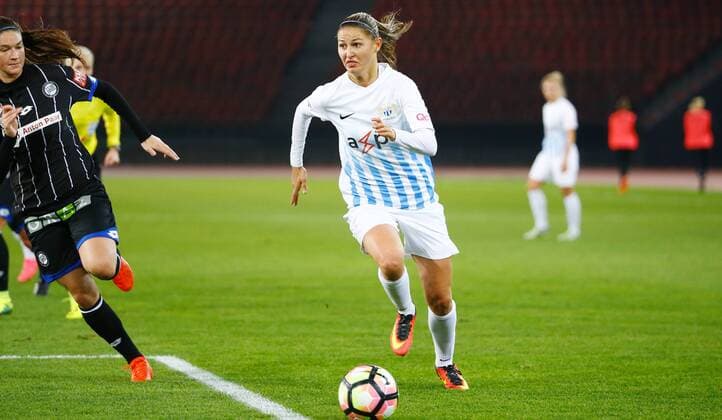 12.10.2016 Letzigrund Stadion Zürich , SCHWEIZ , Saison 2016 2017 Frauen UEFA Champions League FC Zürich Frauen - SK Sturm Graz Barla Deplazes (FCZ Frauen) 
