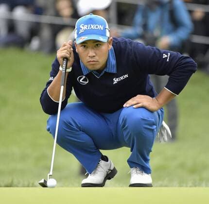 Golf: Matsuyama in tie for 15th after Japan Open 1st round Hideki Matsuyama lines up a putt on the 18th green during the first round of the Japan Open at Sayama Golf Club in Iruma, Saitama Prefecture, on Oct. 13, 2016. Matsuyama shot a 1-over 71 to tie for 15th place. 